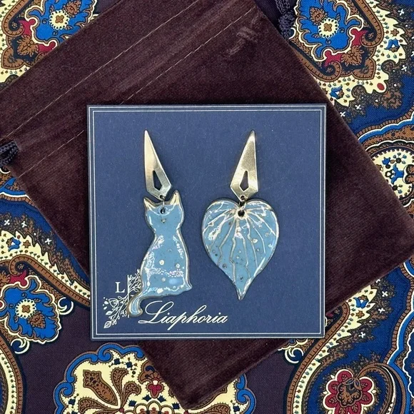 Handmade Luxury Ceramic Earrings – Unique, Lightweight, and Artistic Jewelry - Picture 5 of 10